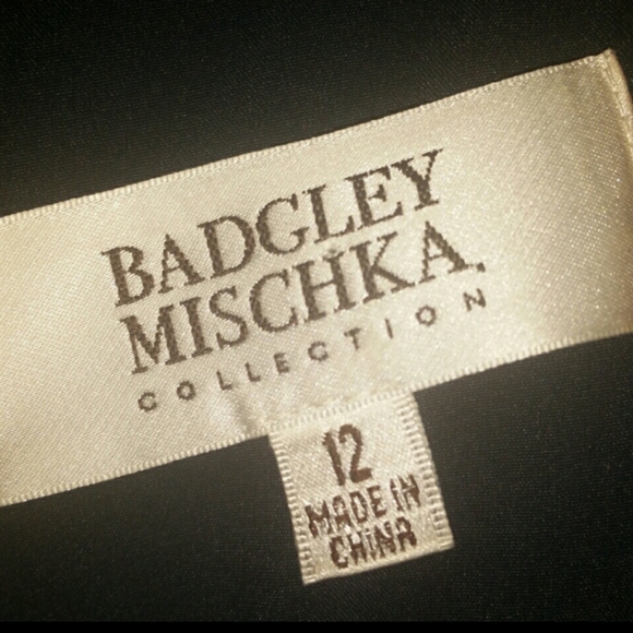 Navy blue Badgley Mischka dress - Picture 6 of 6